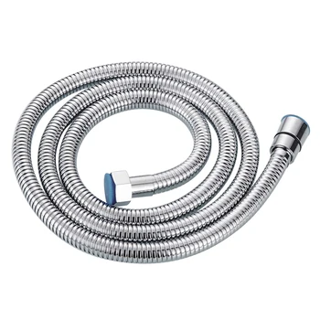 

150cm Stainless Steel Flexible Hose Hot sale Soft Shower Pipe Silver Color Common Flexible Bathroom Accessories Water Pipe