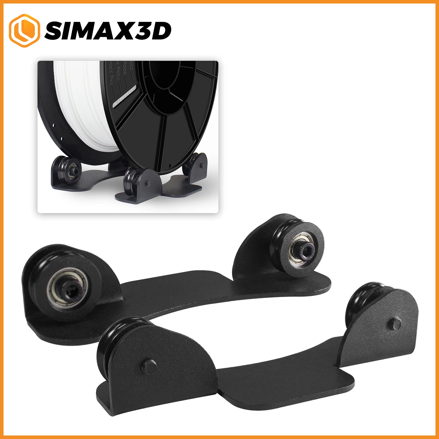 

SIMAX3D металлический держатель для филамента настольные полки принадлежности фиксированное сиденье для ABS PLA PCL материал стойка лоток для 3D-принтера детали