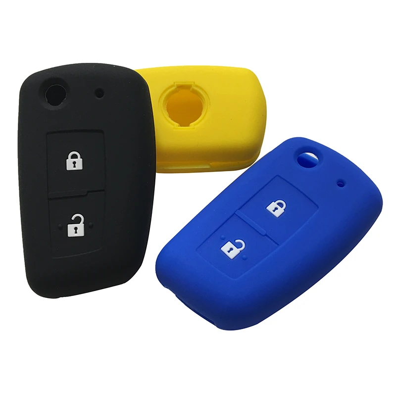 Funda de silicona para llave del coche para Nissan X Trail T31 Tiida Murano T32 Qashqai J10 Juke accesorios Maxima Altima Geniss clave Shell caso del