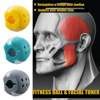 

JawLine Exerciser Tone Your Face Facial Toner Anti-Wrinkle Facial Muscle Jaw Trainer Chews Device Face-lift artifact Beauty