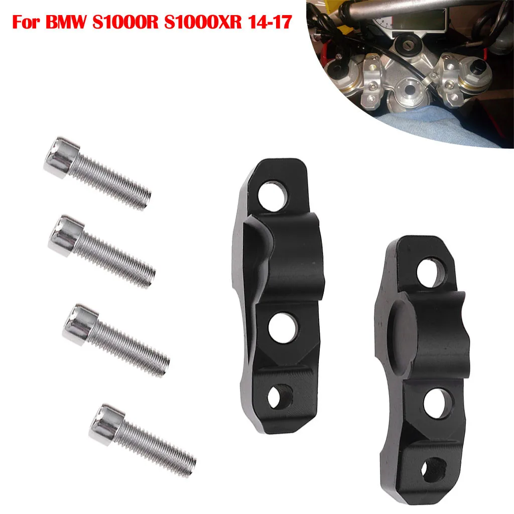 Новая Автомобильная рукоятка из сплава с ЧПУ крепление стоячий Зажим Комплект для S1000R S1000XR- автомобильные аксессуары для автомобиля
