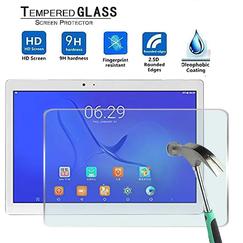 Для Teclast T10 -Premium Tablet 9H Закаленное стекло Защитная пленка защитная крышка |