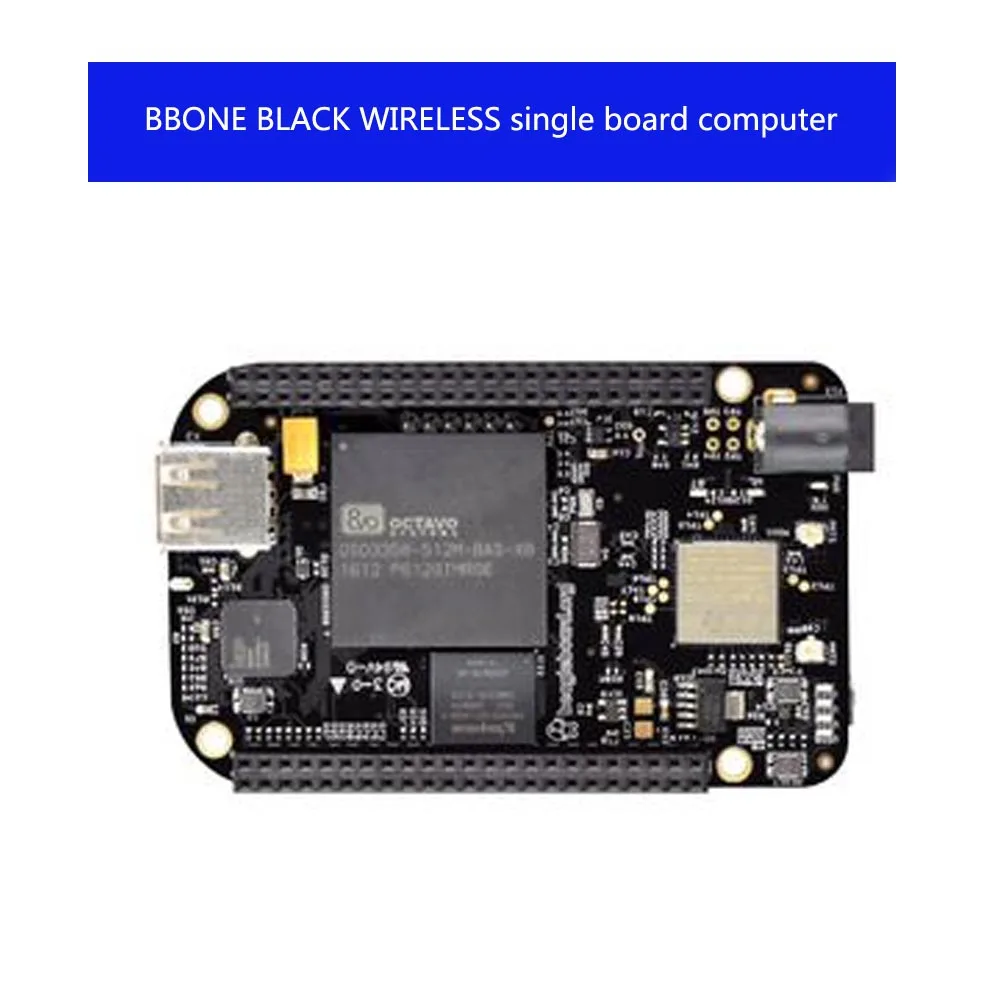 BBONE черный беспроводной одноплатный компьютер(SBC), BeagleBone BLACK wireless Edition