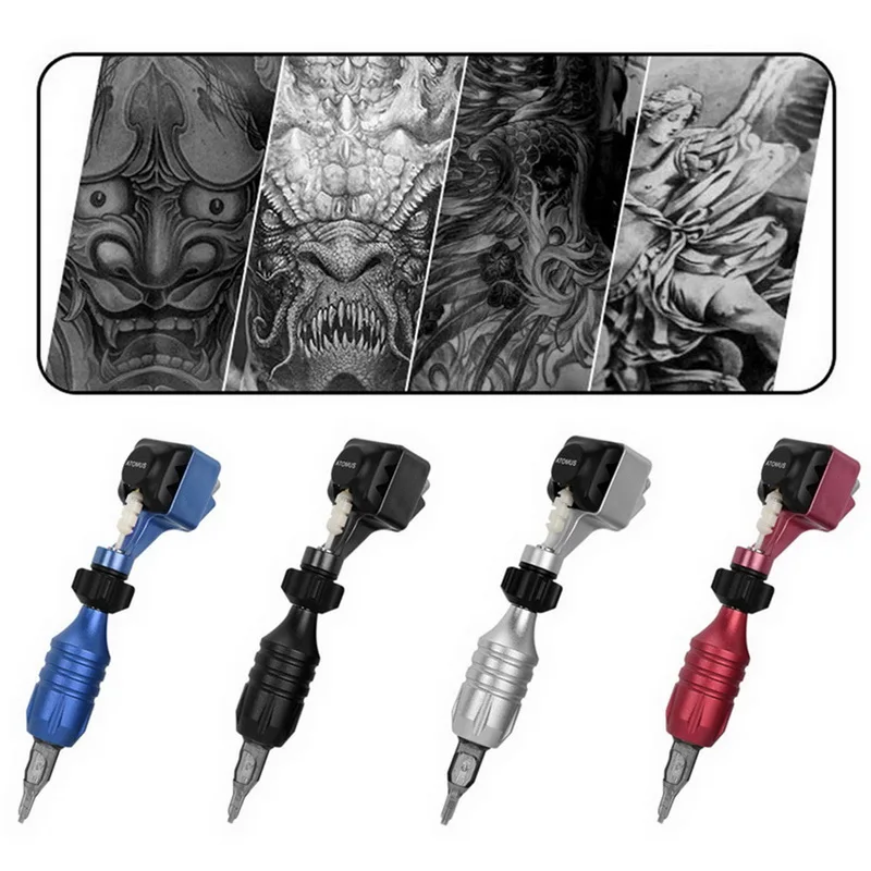 

4 colors Tattoo Machine Kits Tool Tattoo Shader Liner Shell Assorted Body Art Supplies Tattoo Professional Machine New Year Gift