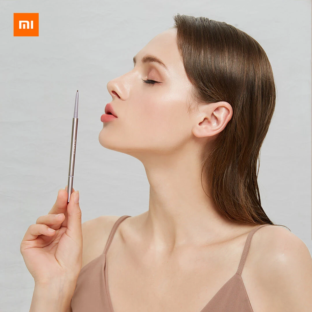 Xiaomi Mijia Youpin DEZONE тонкий и нежный двойной карандаш для бровей натуральный цвет стойкий макияж