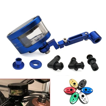 

CNC Motorcycle Brake Fluid Reservoir Rear Master Cylinder Tank Oil Cup For Suzuki HAYABUSA GSXR1300 DL650 GSR 600 750 GSXS750