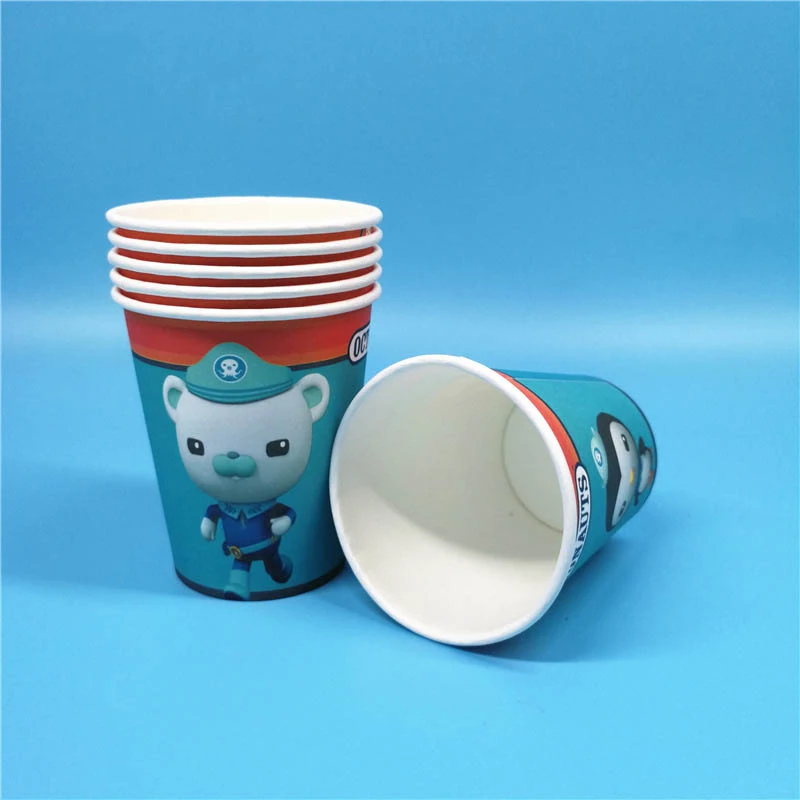 Octonauts тема вечерние украшения барнакулы Kwazii песо бумажный стаканчик, тарелка, шляпа, Детские воздушные шары для вечеринки на день рождения