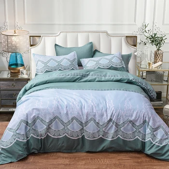 

lace pattern comforter bedding set wedding duvets cover set bed Queen King size Quilt Cover Pillow case Bedclothes Home Textile