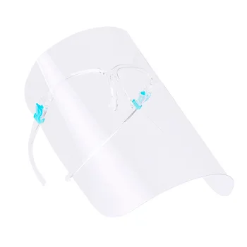 

1PCS Clear Grinding Face Shield Screen Mask Visor Eye Protection Anti-fog Protective Prevent Saliva Splash Mask Kitchen Tool