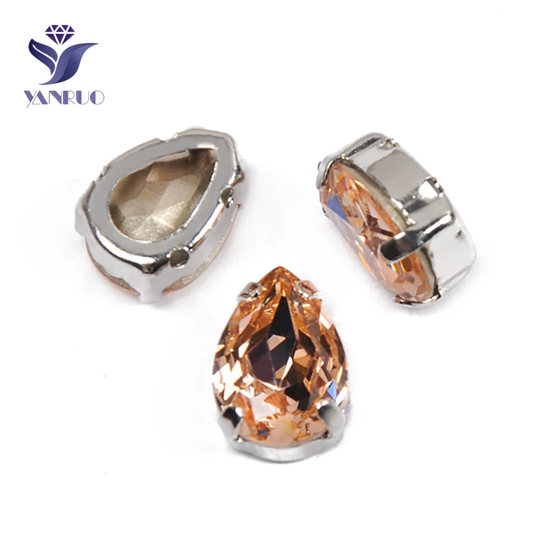 YANRUO 4320 каплевидный светильник всех размеров каплевидные камни персикового цвета