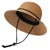 FURTALK Straw Summer Hat Women Sun Beach Hat with Wind Lanyard Wide Brim UPF 50+  Foldable Sun Protection Beach Hat 12