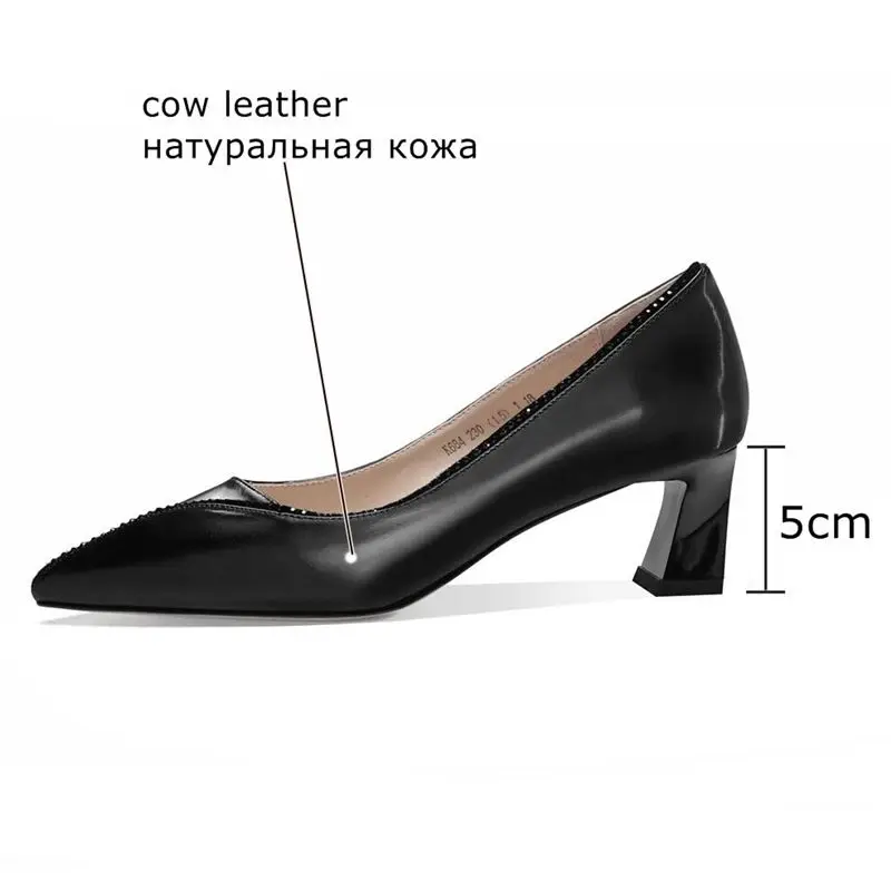 ALLBITEFO/Новое поступление; Брендовая женская обувь из натуральной кожи на высоком каблуке; женская обувь на высоком каблуке; Высококачественная женская обувь на каблуке