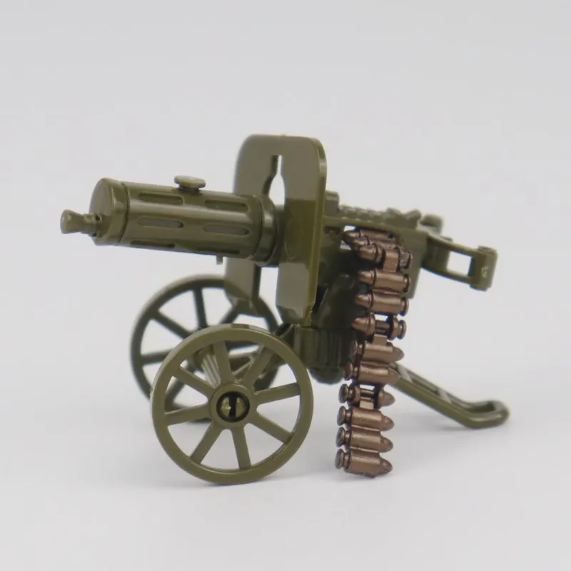 

Legoing Military Solider Kits Model Toy For Children Building Blocks Toys & Hobbies World War II Kids Machine Guns Legoings Army