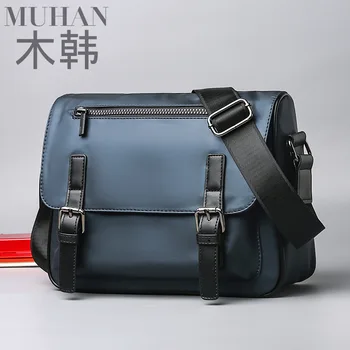 

Men's Bag MEN'S Single-shoulder Bag Shoulder Bag Casual Fashion Waterproof Oxford Cloth bagbag Men's Shoulder Bag