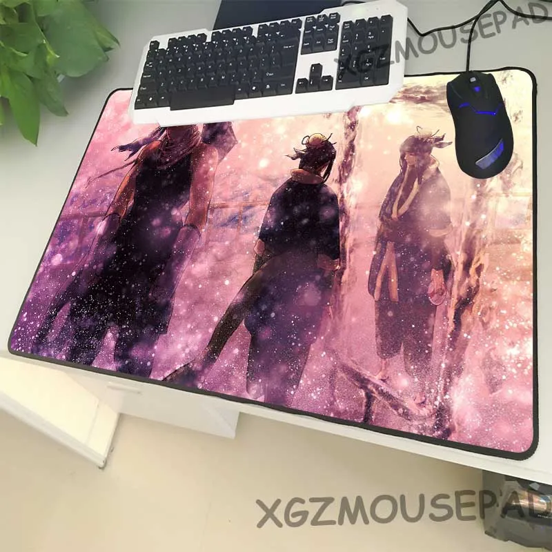 Популярный Аниме Коврик для мыши большого размера XGZ боковой коврик ноутбука