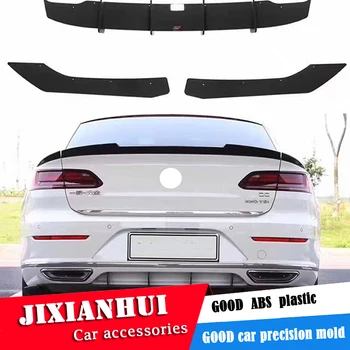 

For VW CC ARTEON Rline Body kit spoiler 2019-2020 For CC Rline ABS Rear lip rear spoiler back Bumper Diffuser Bumpers Protector