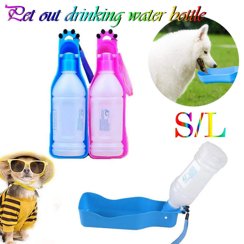 Hot Sale Portable Pet Dog Water Bottle For Dogs Travel Puppy Cat