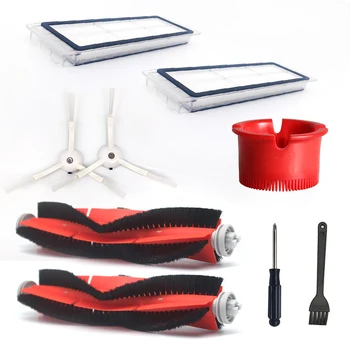 

Roller Side Brush Filter For Xiaomi Mijia 1.2 Robo-rock S50 S51 S6 Vacuum Cleaner Home Garden Vacuum Parts Accessories