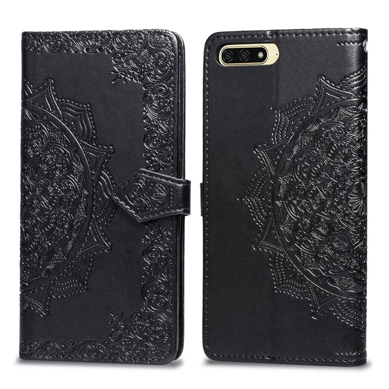 

Luxury Flip leather Case For Huawei Honor 7A 7 A Honor7A DUA-L22 Russian Version Case Back Phone Cover Case on Honor Y5 2018