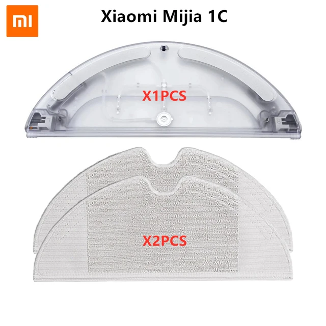 Xiaomi Mijia 1C/STYTJ01ZHM Main Side Brush Water Tank Mop Cloth HEPA Filter Kit Robot Vacuum Cleaner Replacement Parts Package 9