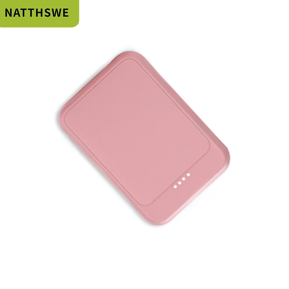 pink NATTHSWE 16000 мАч Внешний аккумулятор usb type-C PD Быстрая зарядка для iPhone 11 Pro Max samsung Внешний аккумулятор - Цвет: pink