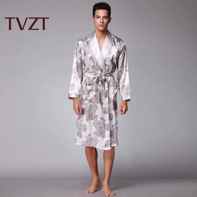 

Tvzt 2020 new pajamas men domineering home service pajamas men pajamas set pattern printing wide sleeve comfortable pajamas