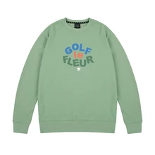 Гольф Ван цветок Тайлер создатель OFWGKTA толстовки для мужчин женщин скейт Франк океан Harajuku унисекс чёсаный хлопок