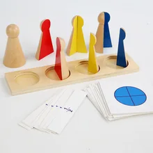 Jouet en bois Montessori pour enfants, apprentissage précoce, arithmétique, avec partition en maths, jouets éducatifs