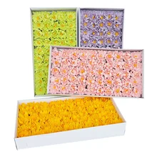 50 шт./компл. Искусственные цветы астры мыло цветочного бутона романтический свадебный подарок ко Дню Святого Валентина для свадьбы или торжественного случая, украшение дома