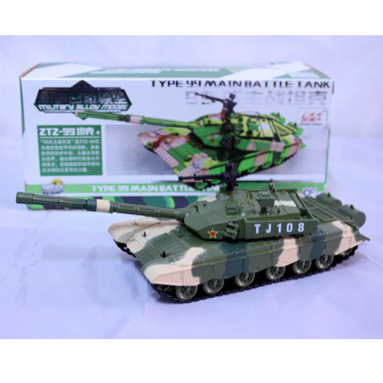 

Jiaye Military Car Model Toy Car Metal CAR Military Car Model ZTZ-99-Main Battle Tank Armor 293
