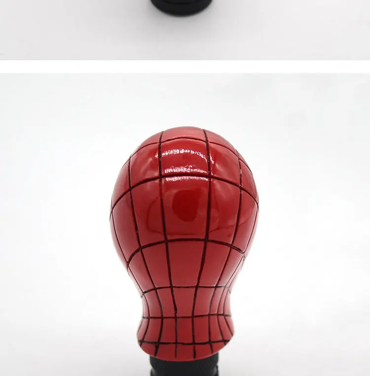 Напрямую от производителя MOMO-Spider-Man рычаг переключения скоростей головка Смола крутая Автомобильная Модифицированная ручка переключения скоростей