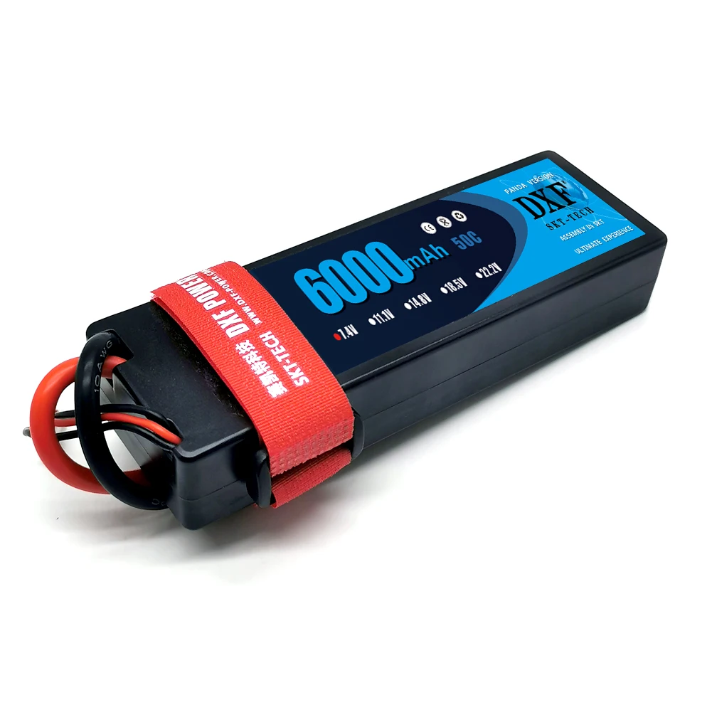 DXF Power 7 4 в 6000 мАч 50C Lipo Battery 2S Pack RC для самолета вертолета Car Truck|Детали и аксессуары| |