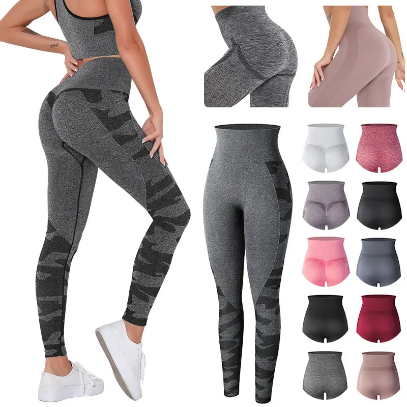 

High Waisted Leggings Women Seamless Legging Butt Lifting Fitness Leggins Tummy Control Compression Panties Workout Gym Pants
