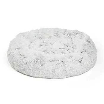 

Autumn and winter thickening South Korean plush round pet nest mat cat litter kennel portable durable