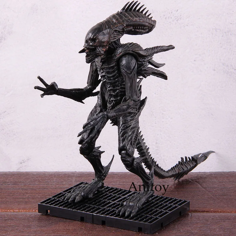 Горячая игра 1/18 масштаб фигурка инопланетяне: Colonial Marines Xenomorph Raven фигурка ПВХ Коллекционная модель игрушки 16 см