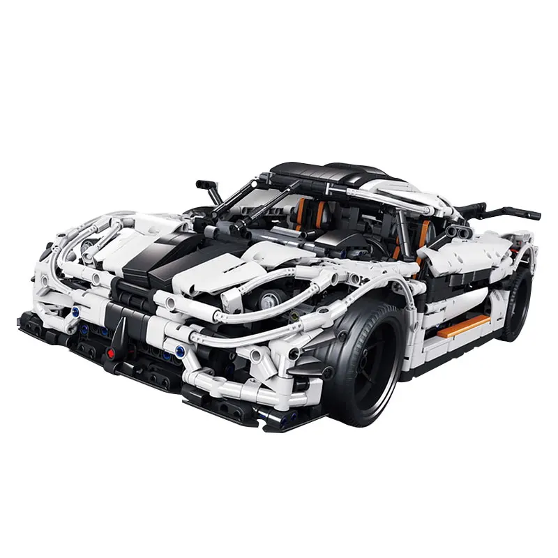 

New 3136Pcs Technic series Traffic jam Model Building blocks Bricks Classic Compatible with LegoINGlys to Boy birthday Gift
