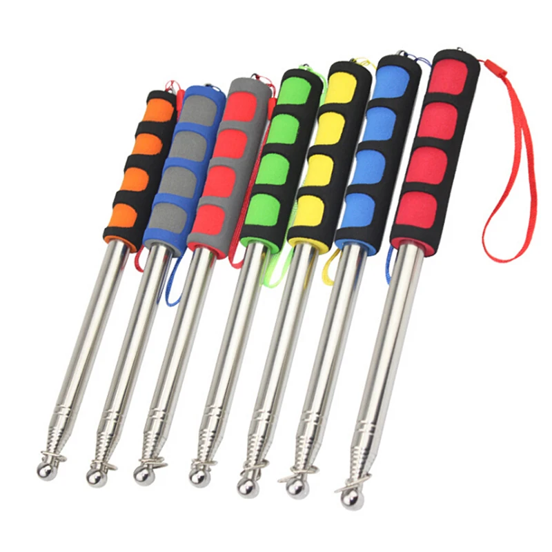 Телескопический флагшток 1 2 из нержавеющей стали наружный м для обучения указки