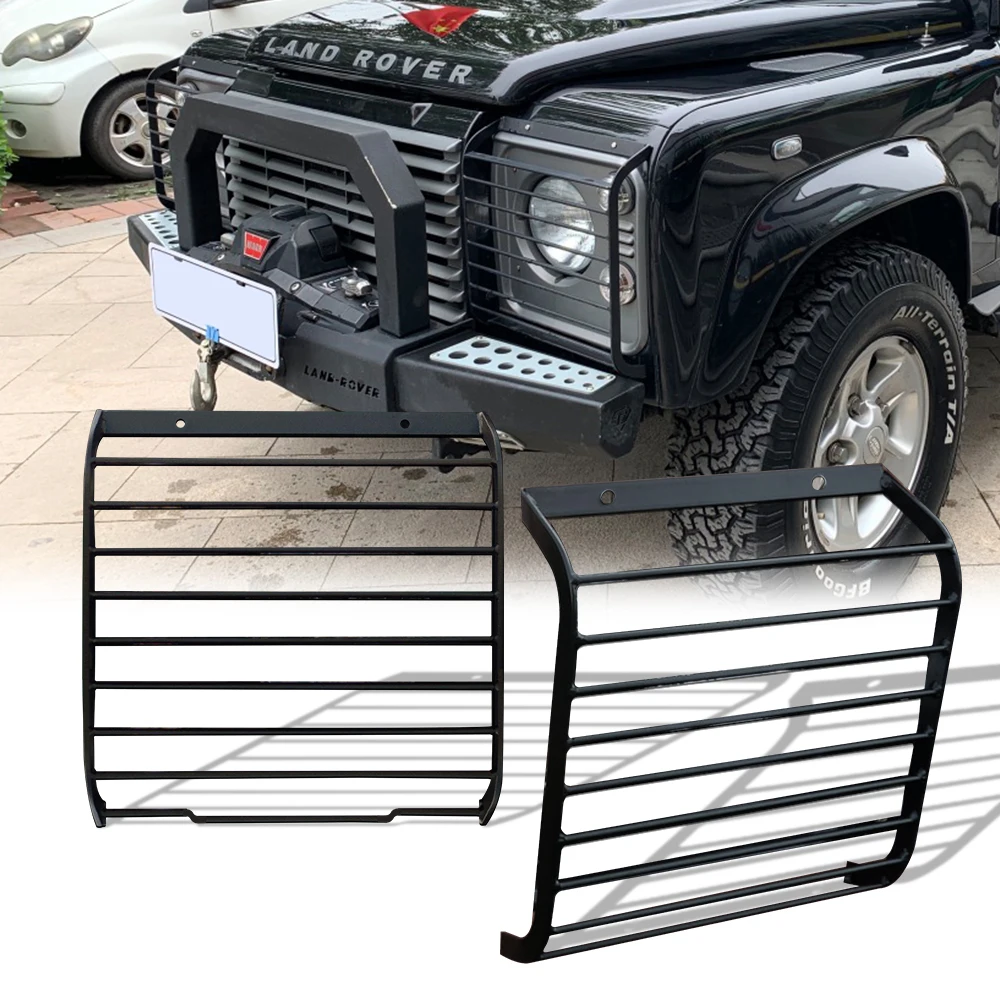 

Front Rear Reverse Fog Side Lights Cover for Land Rover Defender 90 110 Body Parts