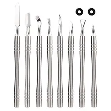 8 в 1 Профессиональная машинка для стрижки ногтей из нержавеющей стали набор кусачки маникюрные ножницы набор инструментов