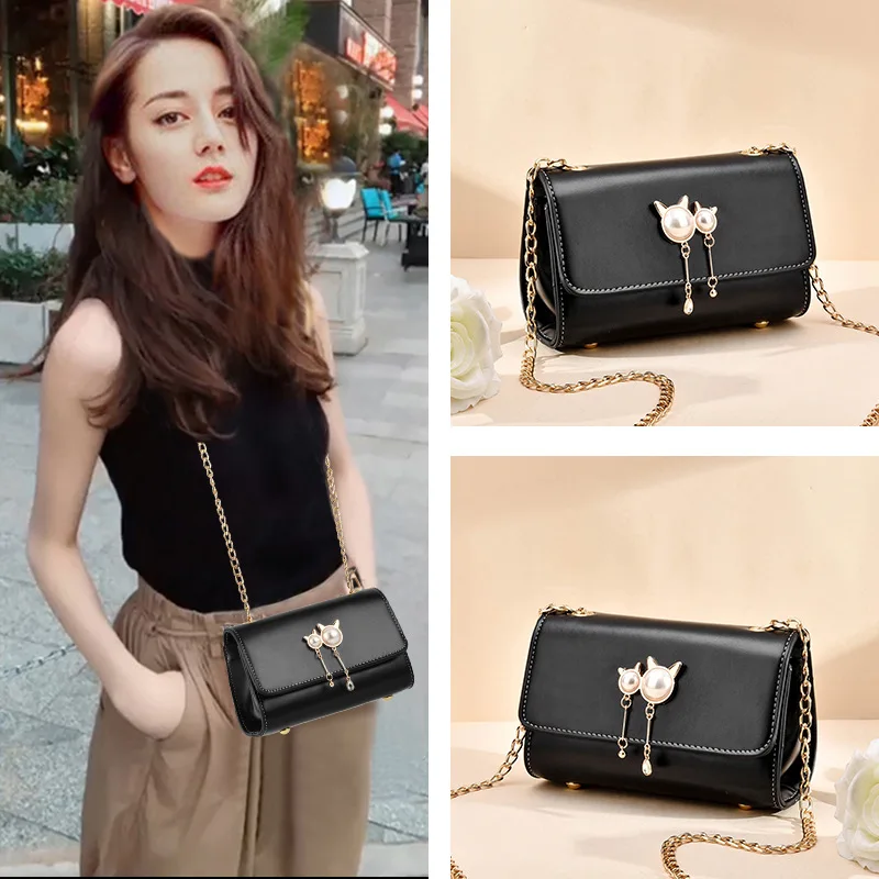 

Bag 2019 Summer New Style Fashion Shoulder Diagonal Small Bag Korean-style WOMEN'S Fashion Handbag Shoulder Square Sling Bag