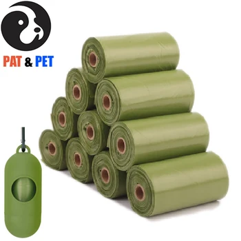 

Dog Waste Bags with Dispenser and Leash Clip, Standard and EPI Additive