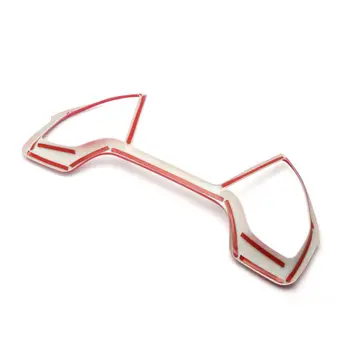 

High Quality Red Car Instrument Panel Cover Trim Frame Fits For Honda CIVIC 2016 2017 Decorate Car Replacement Accessories