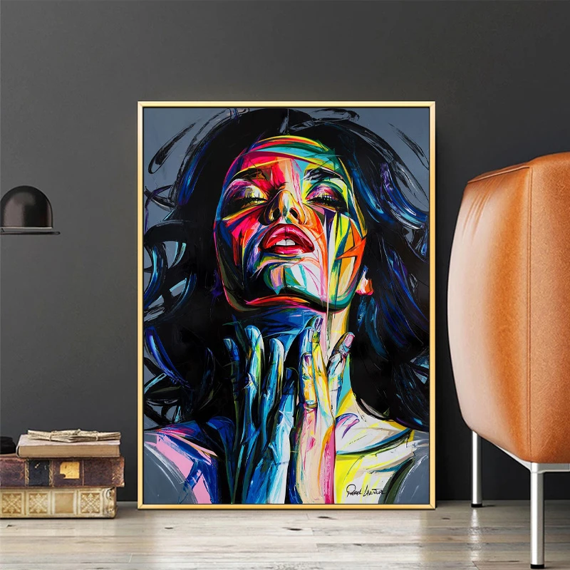 Abstract Woman Canvas Painting Canvas Wall Art Wall Posters Home Decor Print Art 