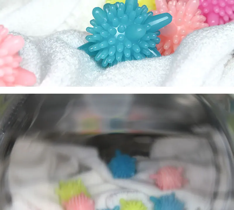 5 pcs/lot Magic Laundry Ball For Household Cleaning Washing Machine Clothes Softener Starfish Shape Solid Cleaning Balls
