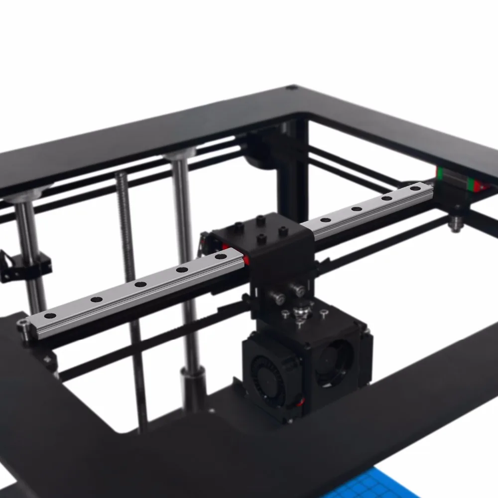 3D-принтеры запчасти 12 мм линейной направляющей MGN12 100 150 200 250 300 350 400 450 500 550 600 мм линейные рельсы+ MGN12C или MGN12H каретки