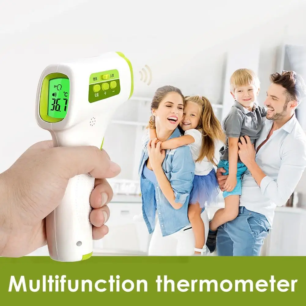 

Muti-fuction Baby/Adult Digital Termomete Infrared Forehead Body Thermometer Gun Non-contact Temperature Measurement Device