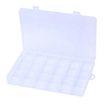 

1PC Makeup Storage Box Jewelry Container Small Clear Plastic Box for Mobile Phone Multi-function Tools Nail Art Equipment