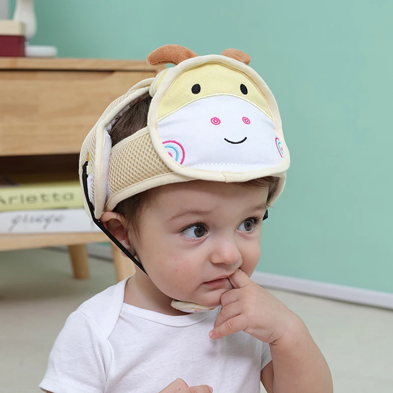 Детский защитный шлем для малышей шапка защиты головы ходьбы и Ползания|Женские