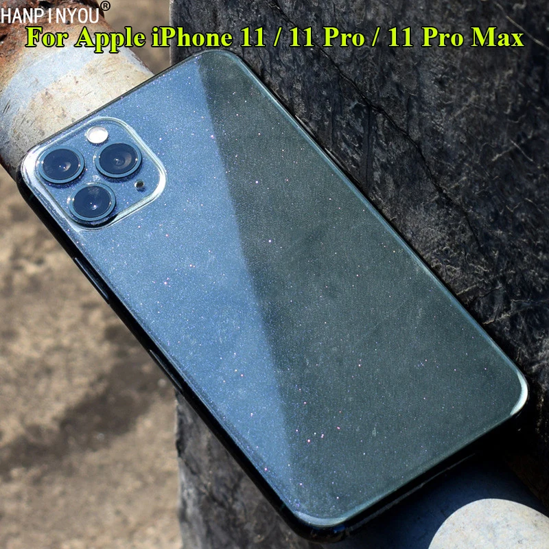 Для Apple iPhone 11 11Pro Pro Max новая мода задняя крышка 3D Tranpsprent защита от вспышек наклейка