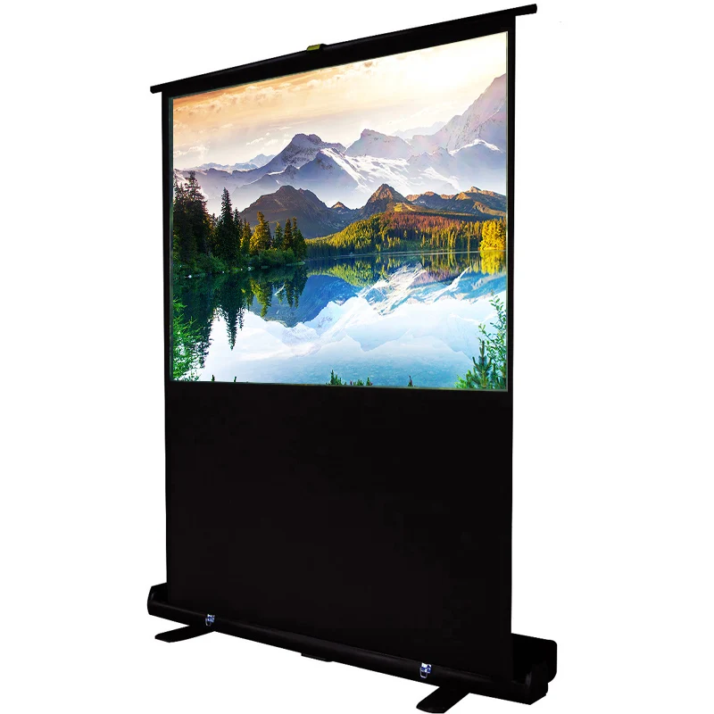 High-end 16:9 Portable Floor Standing 